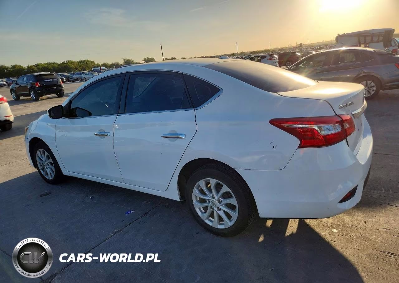 2018 Nissan Sentra Sv VIN:3N1AB7AP8JY240295 - 2