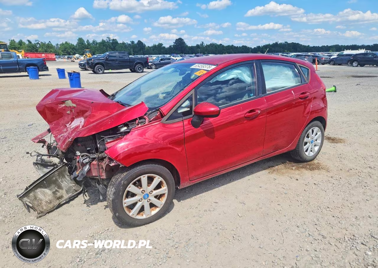 2012 Ford Fiesta Se VIN:3FADP4EJ1CM134285 - 1