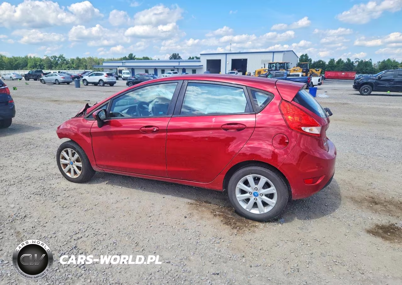 2012 Ford Fiesta Se VIN:3FADP4EJ1CM134285 - 2