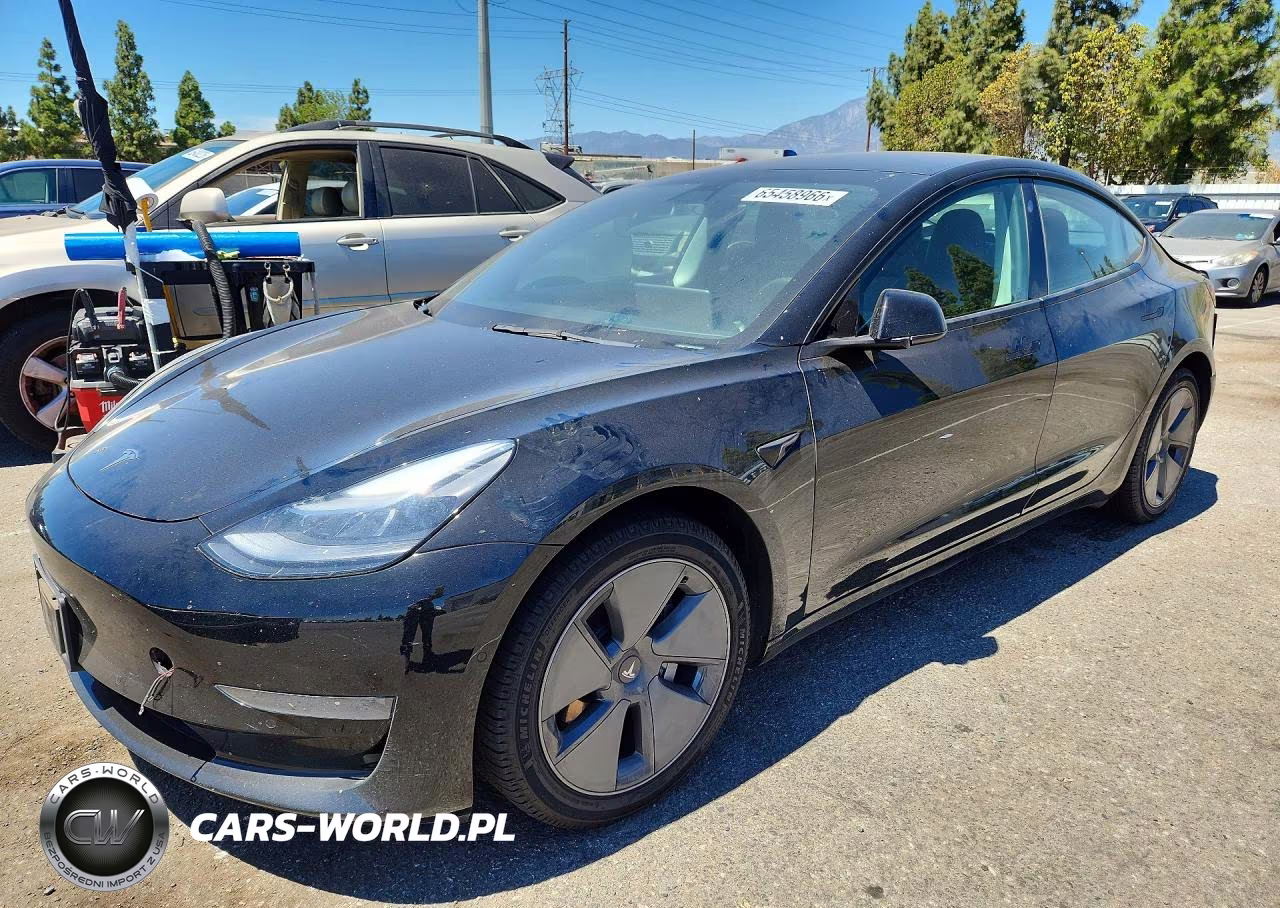 2022 Tesla Model 3 VIN:5YJ3E1EA3NF124732 - 1