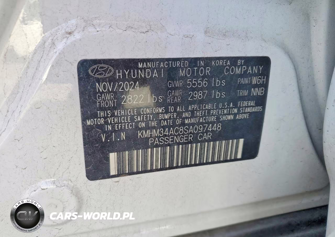 2025 Hyundai Ioniq 6 Sel VIN:KMHM34AC8SA097448 - 12