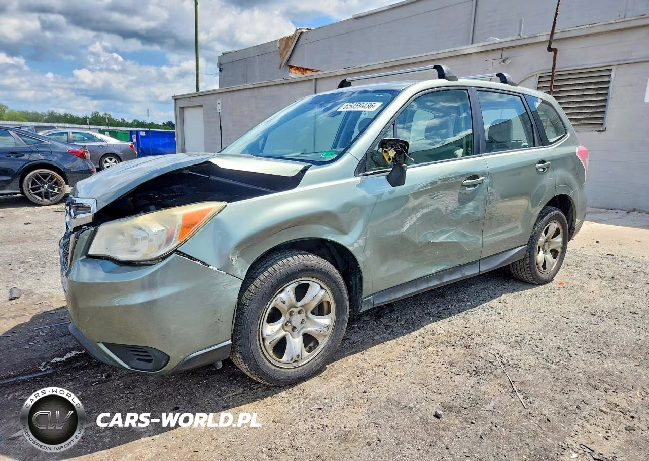 2014 Subaru Forester 2.5I VIN:JF2SJAAC6EH522498 - 1