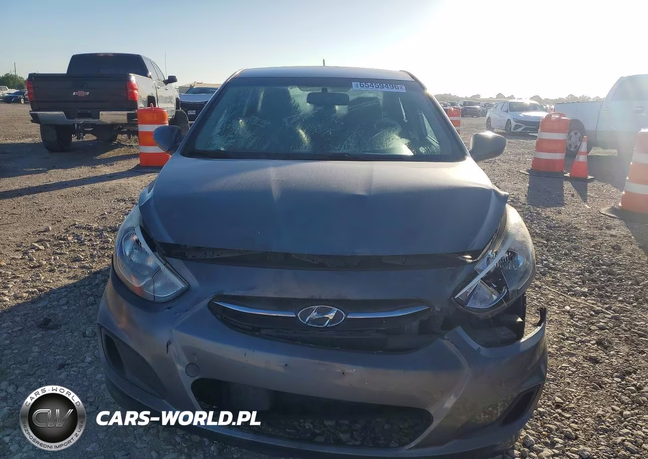 2015 Hyundai Accent Gls VIN:KMHCT4AE9FU796945 - 5