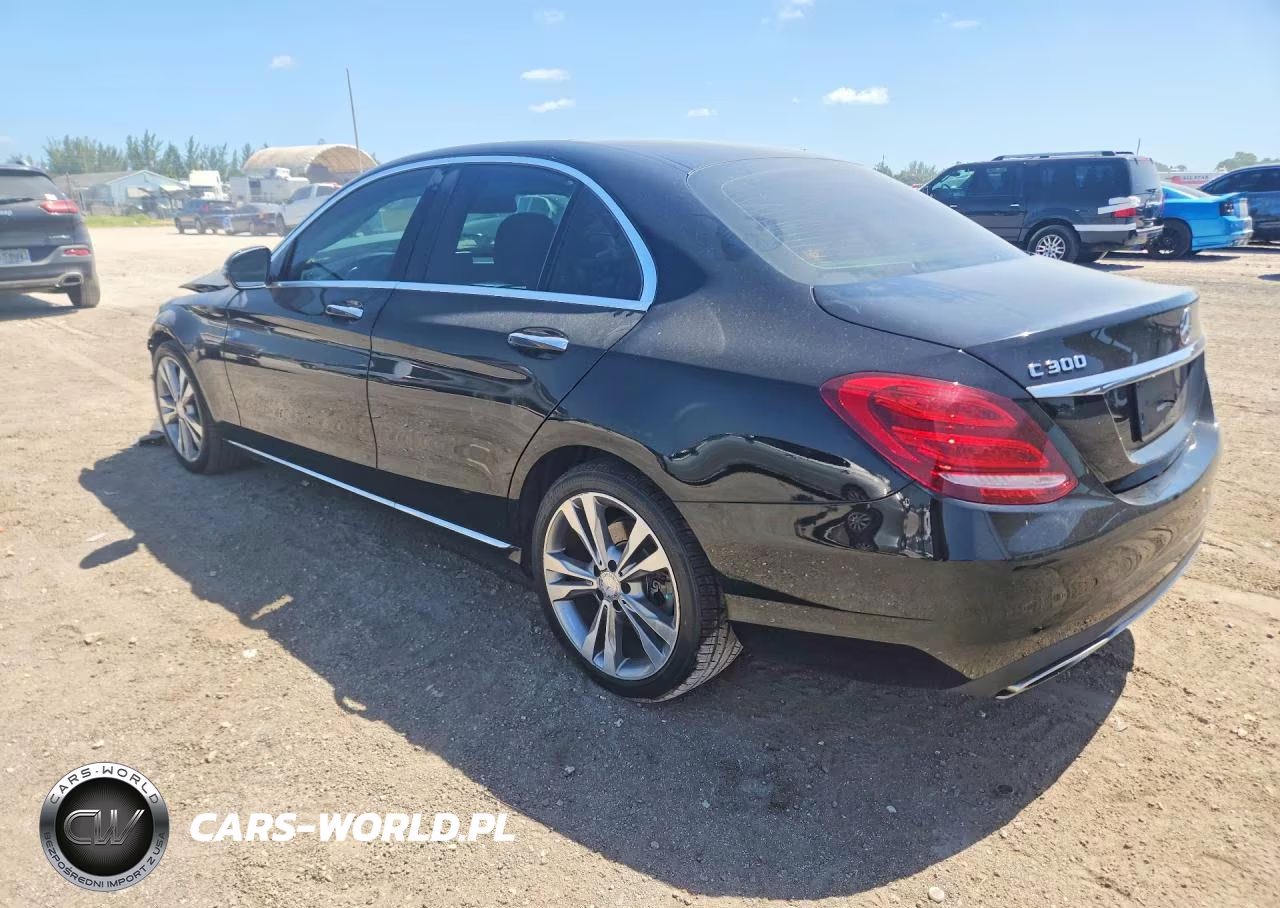 2017 Mercedes-Benz C 300 VIN:55SWF4JB6HU187031 - 2
