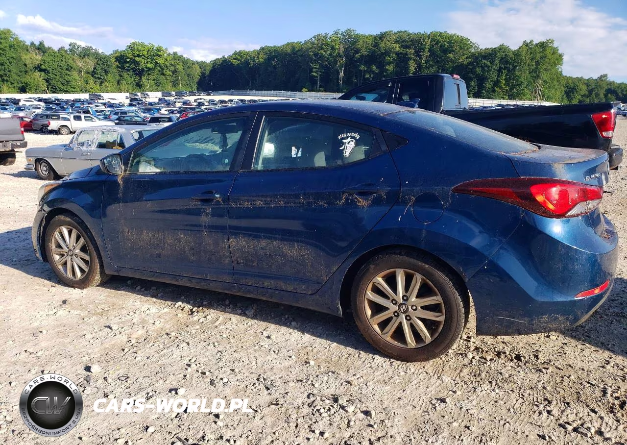 2016 Hyundai Elantra Se VIN:KMHDH4AEXGU633969 - 2