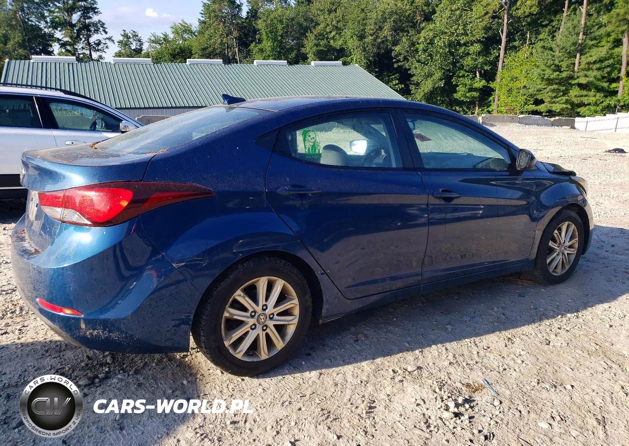 2016 Hyundai Elantra Se VIN:KMHDH4AEXGU633969 - 3