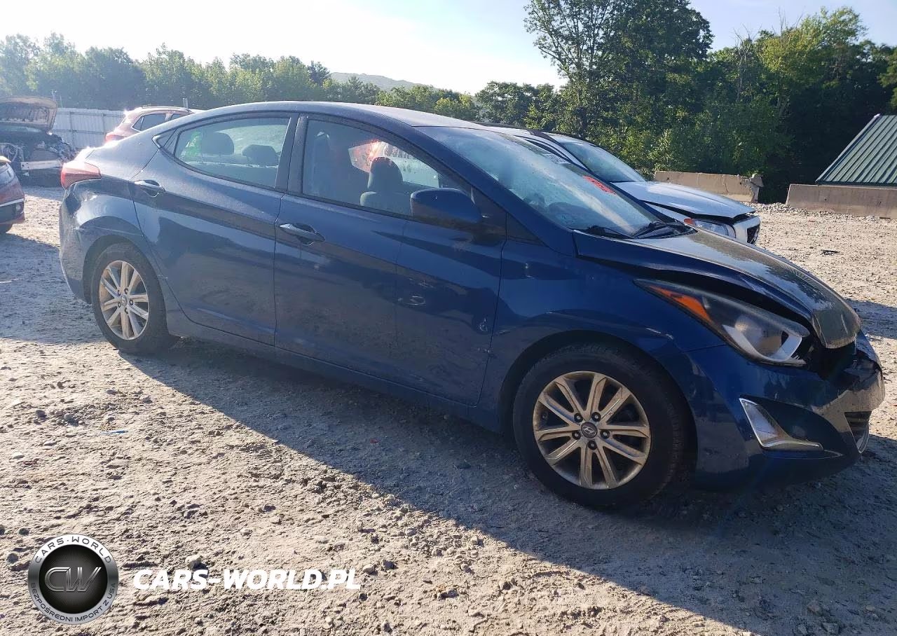 2016 Hyundai Elantra Se VIN:KMHDH4AEXGU633969 - 4