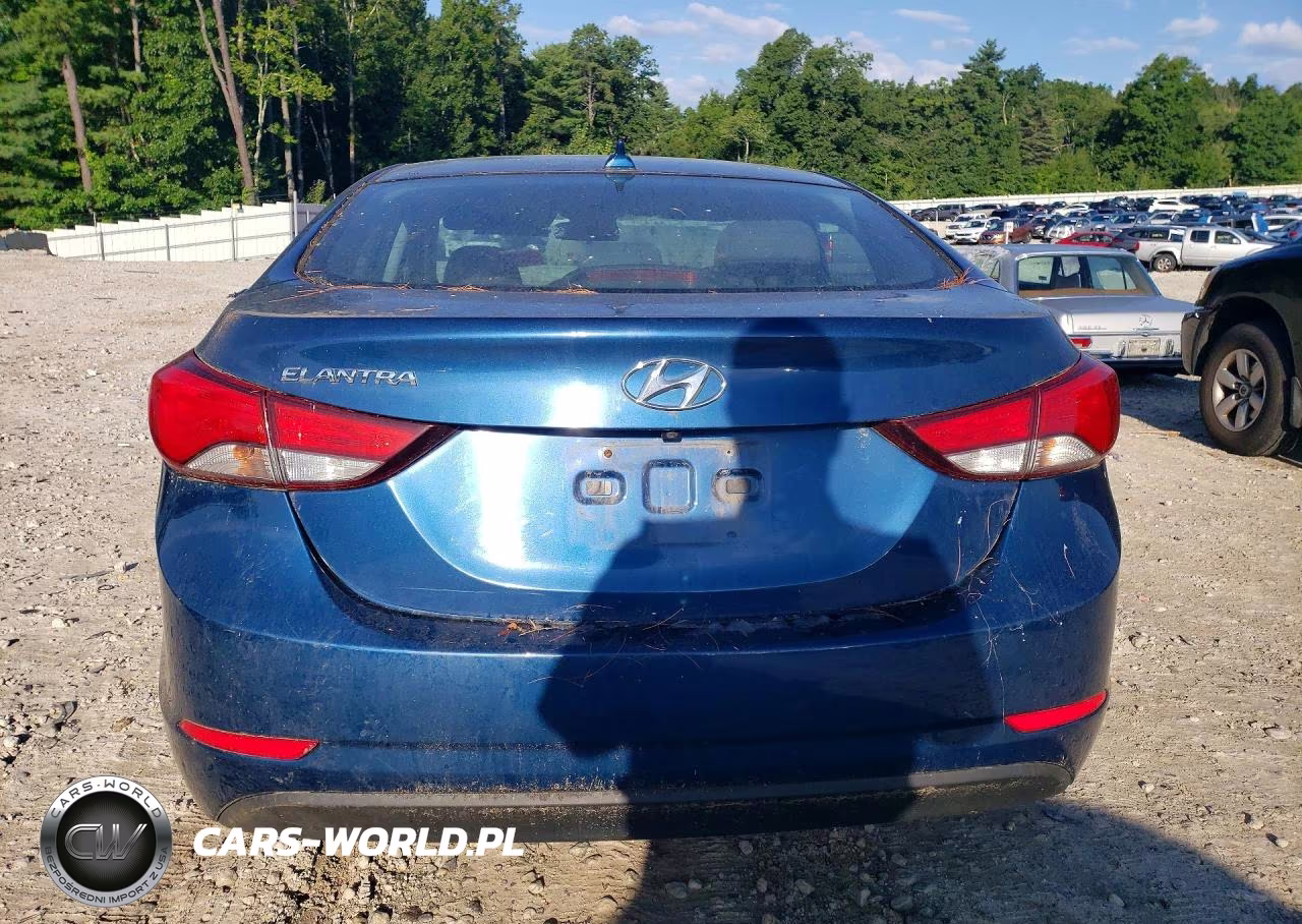 2016 Hyundai Elantra Se VIN:KMHDH4AEXGU633969 - 6