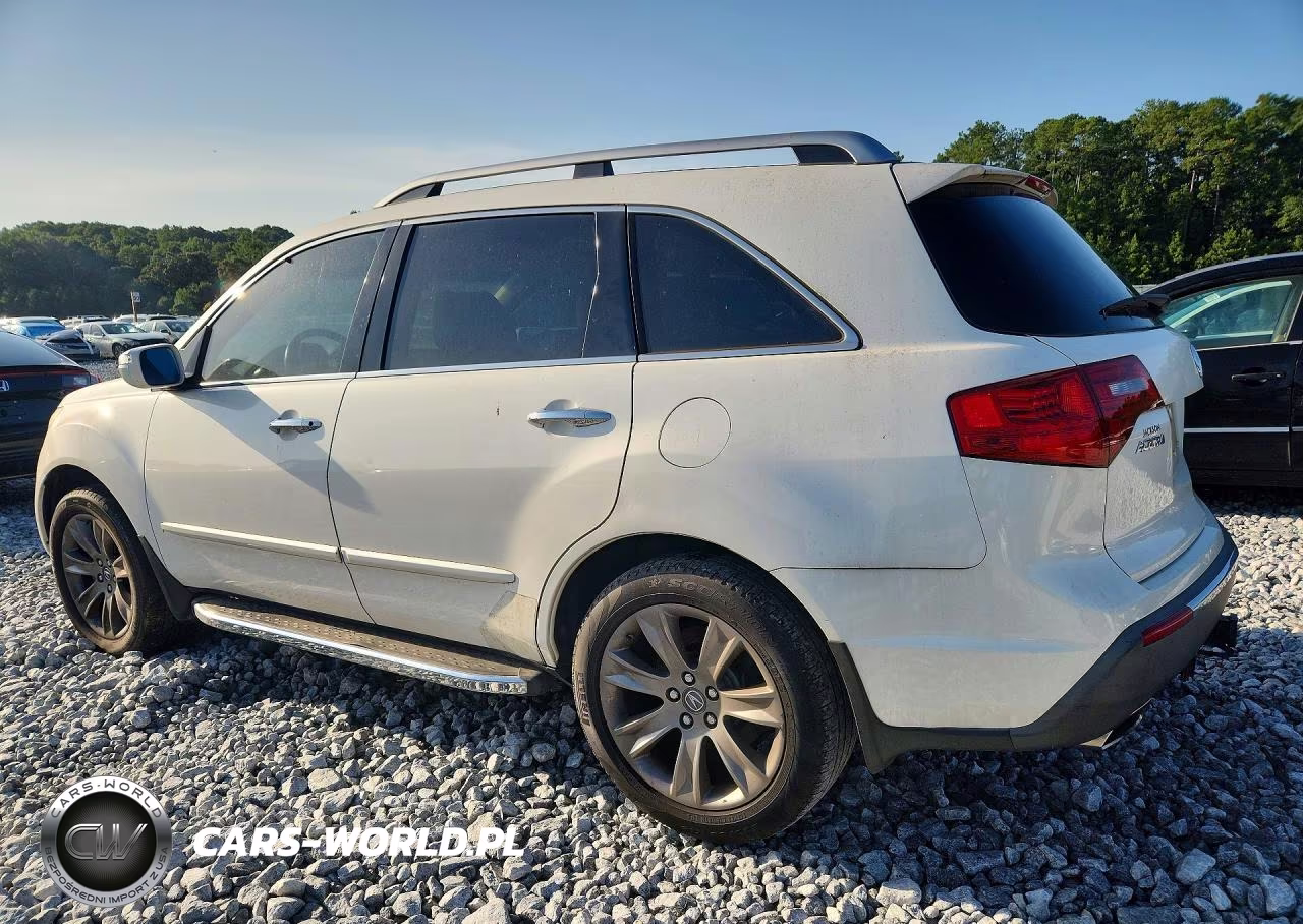 2010 Acura Mdx Advance VIN:2HNYD2H75AH517001 - 2