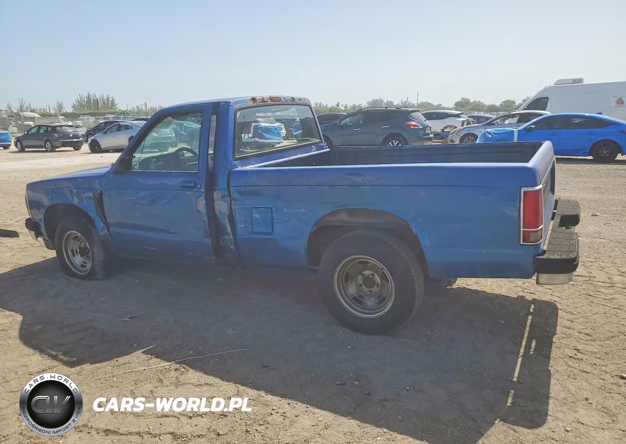 1991 Chevrolet S Truck S10 VIN:1GCCS14Z7M8302771 - 2