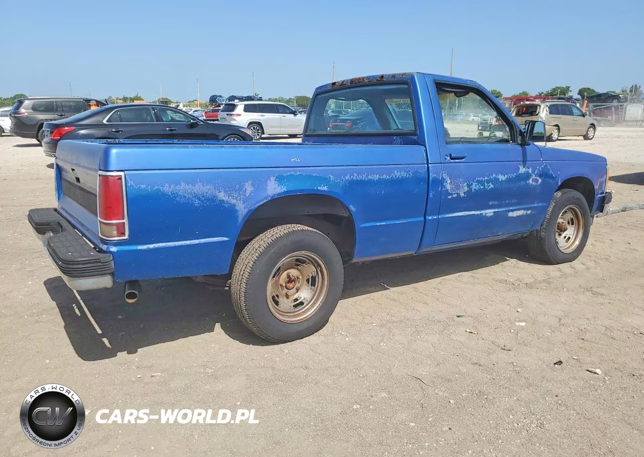 1991 Chevrolet S Truck S10 VIN:1GCCS14Z7M8302771 - 3