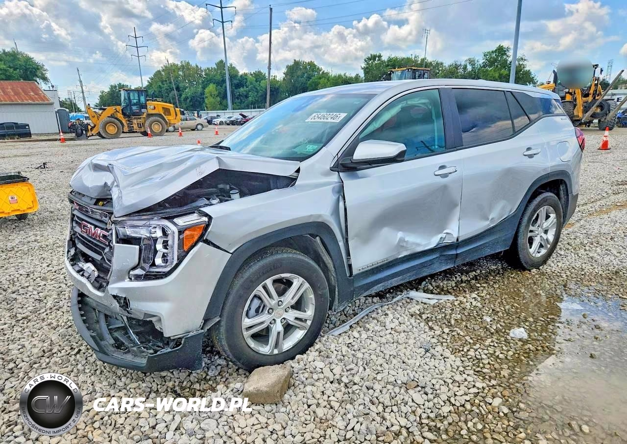 2022 GMC Terrain Sle VIN:3GKALMEV2NL171466 - 1