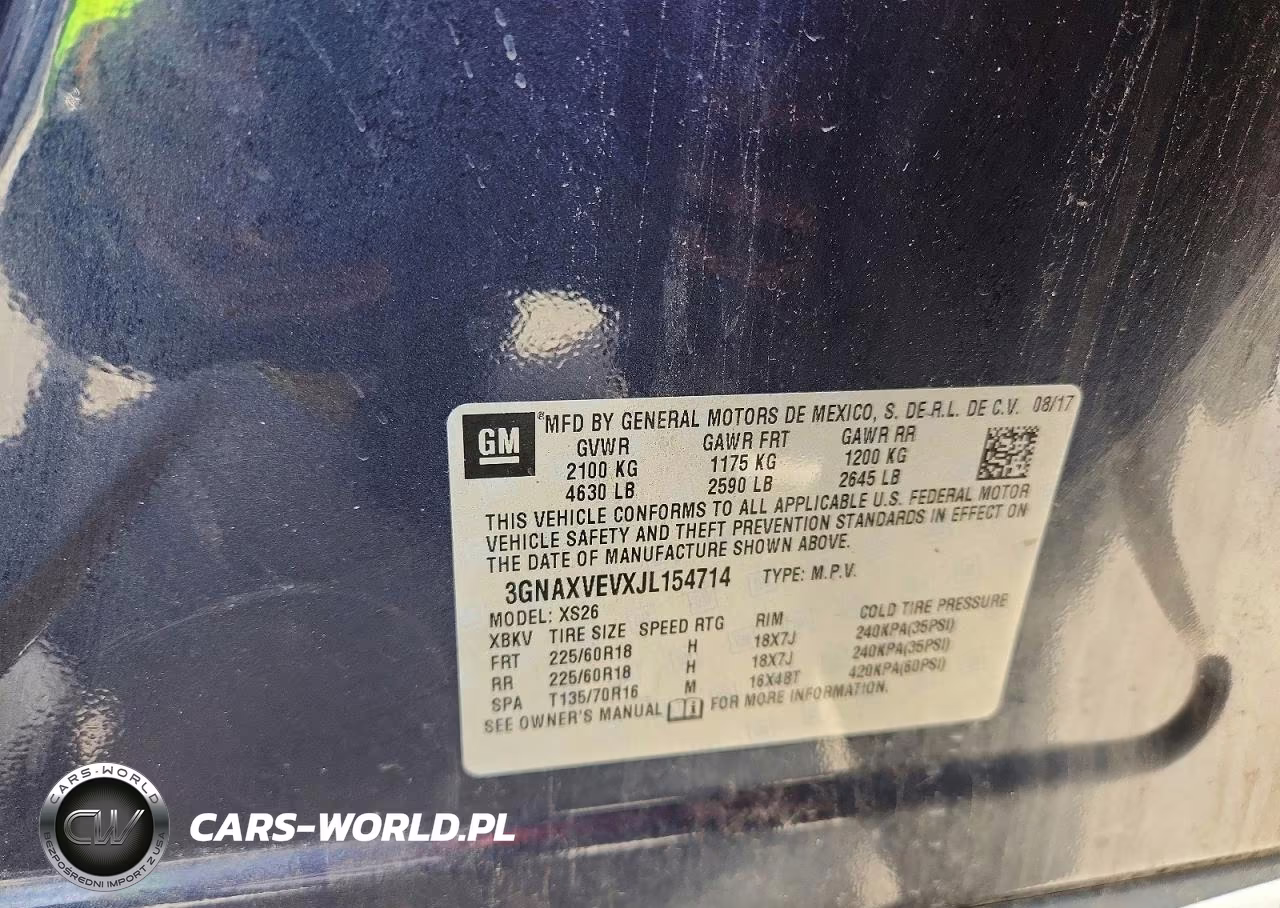 2018 Chevrolet Equinox Premier VIN:3GNAXVEVXJL154714 - 13