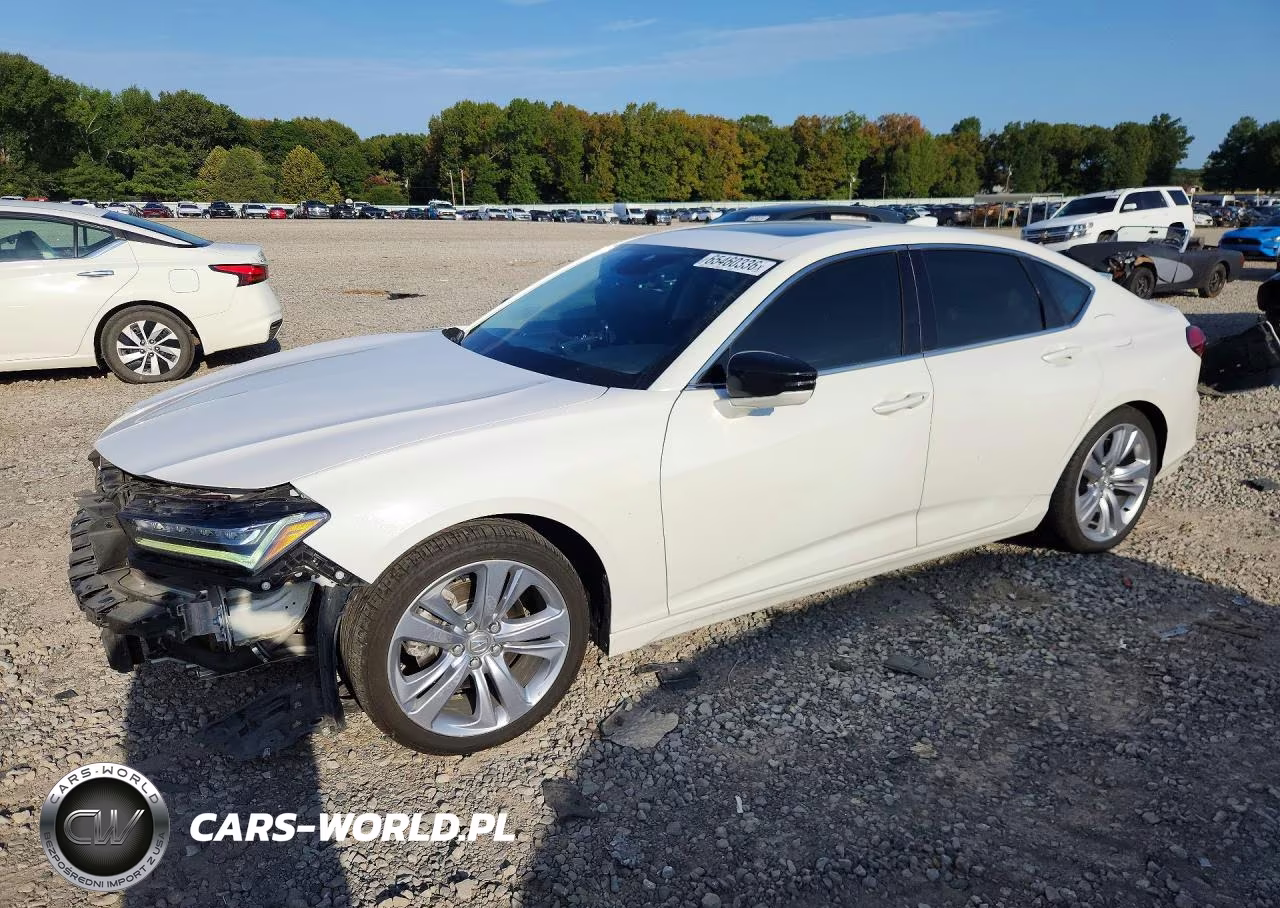 2021 Acura Tlx Technology VIN:19UUB6F4XMA002350 - 1