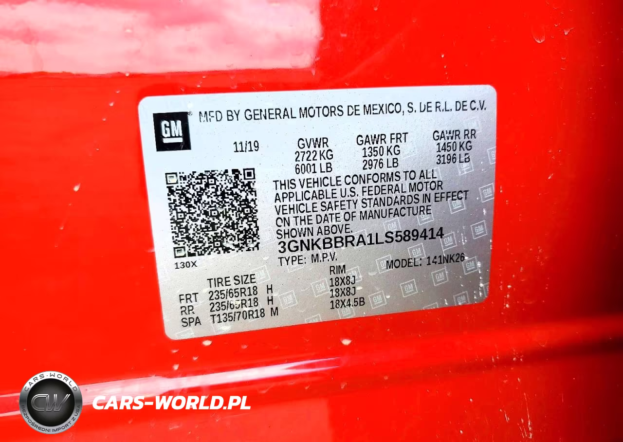 2020 Chevrolet Blazer 1Lt VIN:3GNKBBRA1LS589414 - 13