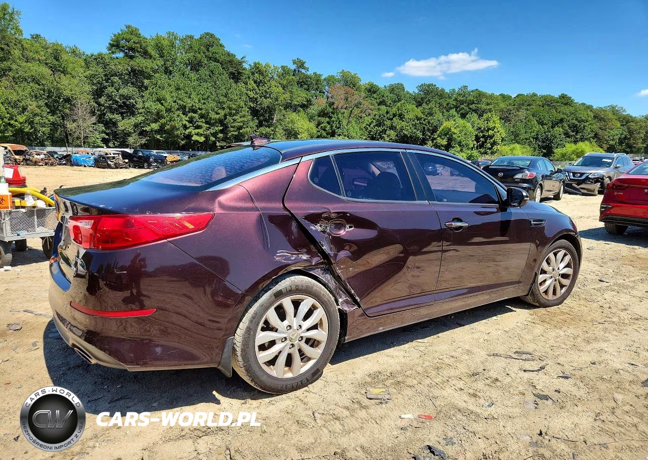 2014 Kia Optima VIN:5XXGN4A70EG345568 - 3