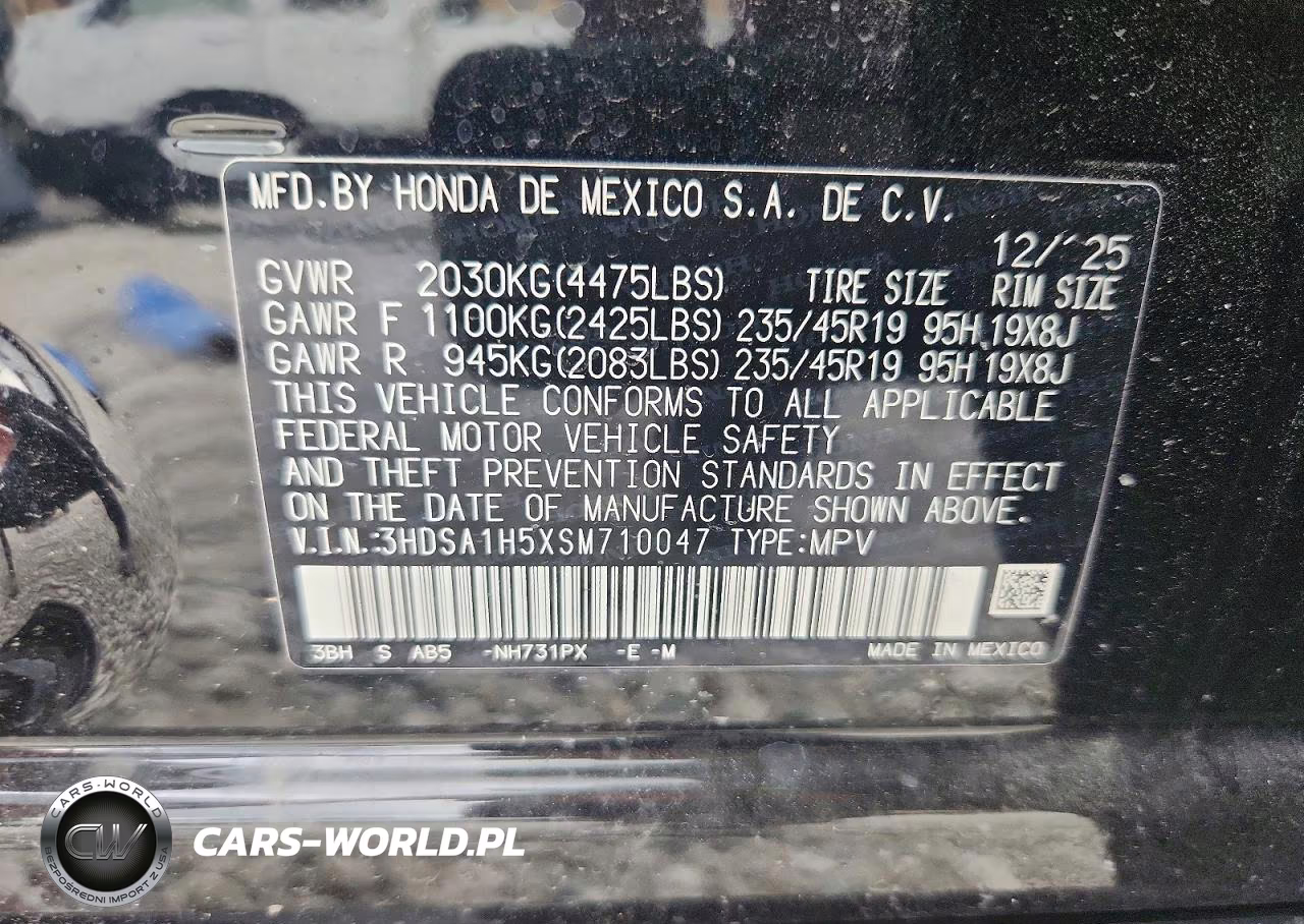 2025 Acura Adx A-Spec VIN:3HDSA1H5XSM710047 - 13