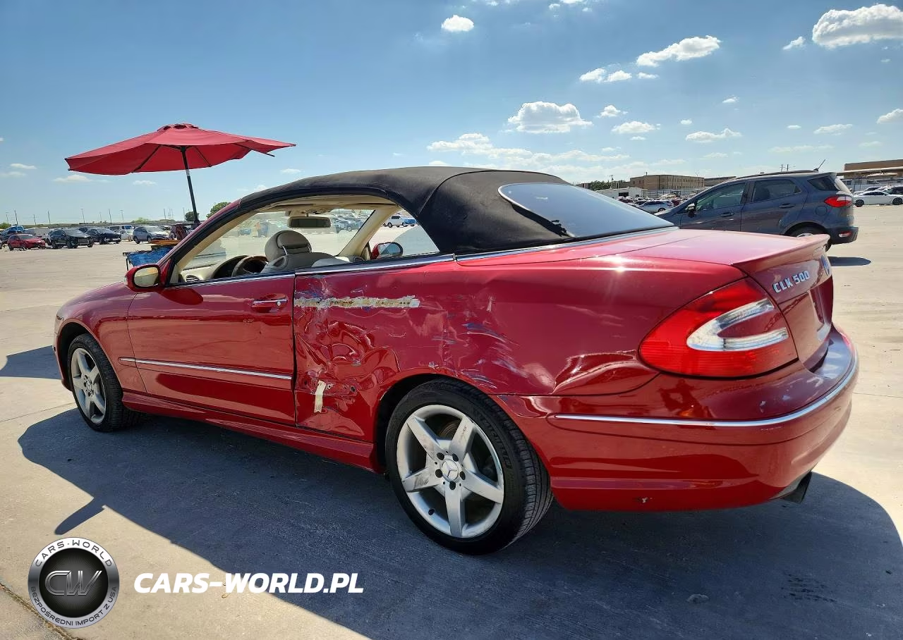 2005 Mercedes-Benz Clk 500 VIN:WDBTK75J35F149751 - 2