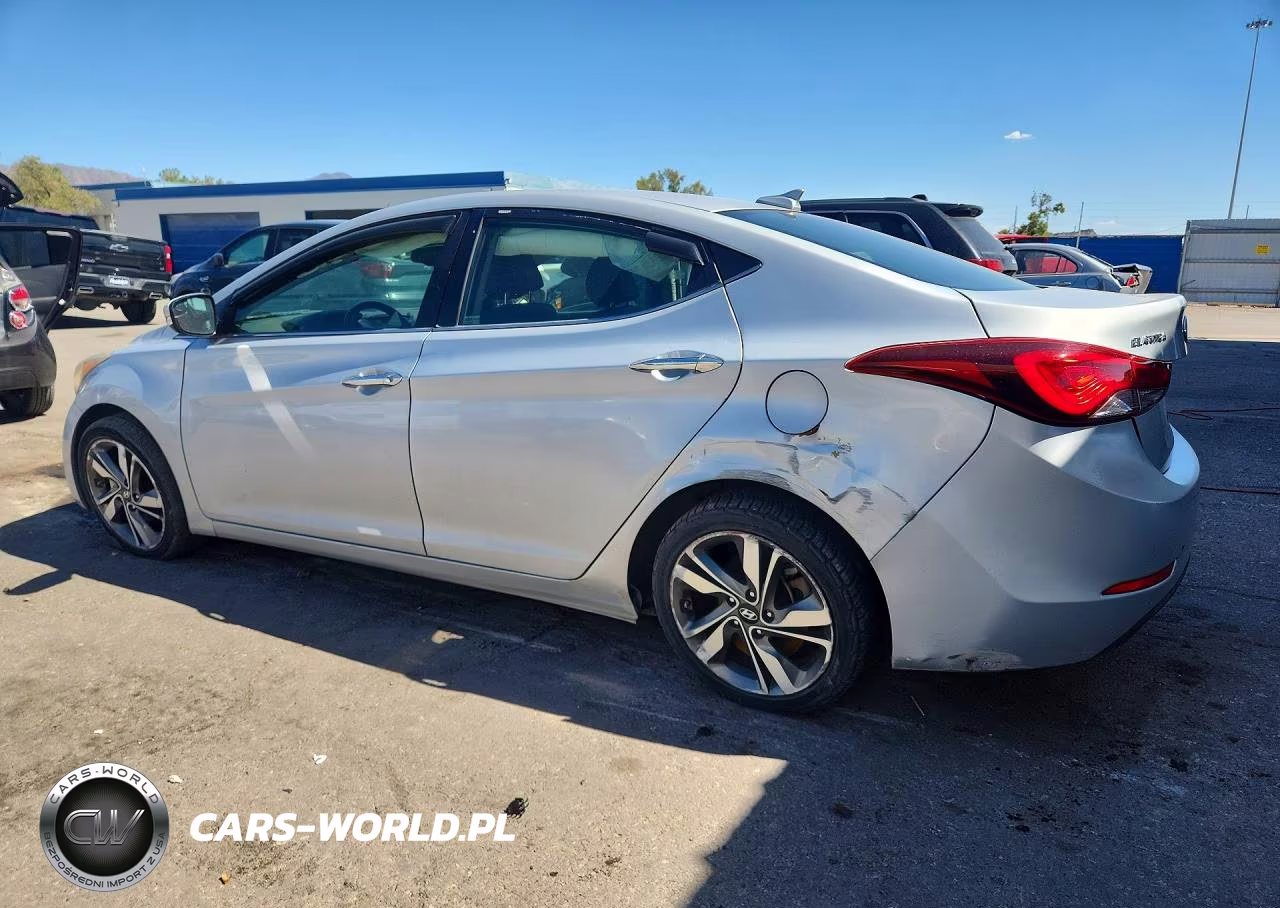 2014 Hyundai Elantra Limited VIN:KMHDH4AE5EU046091 - 2