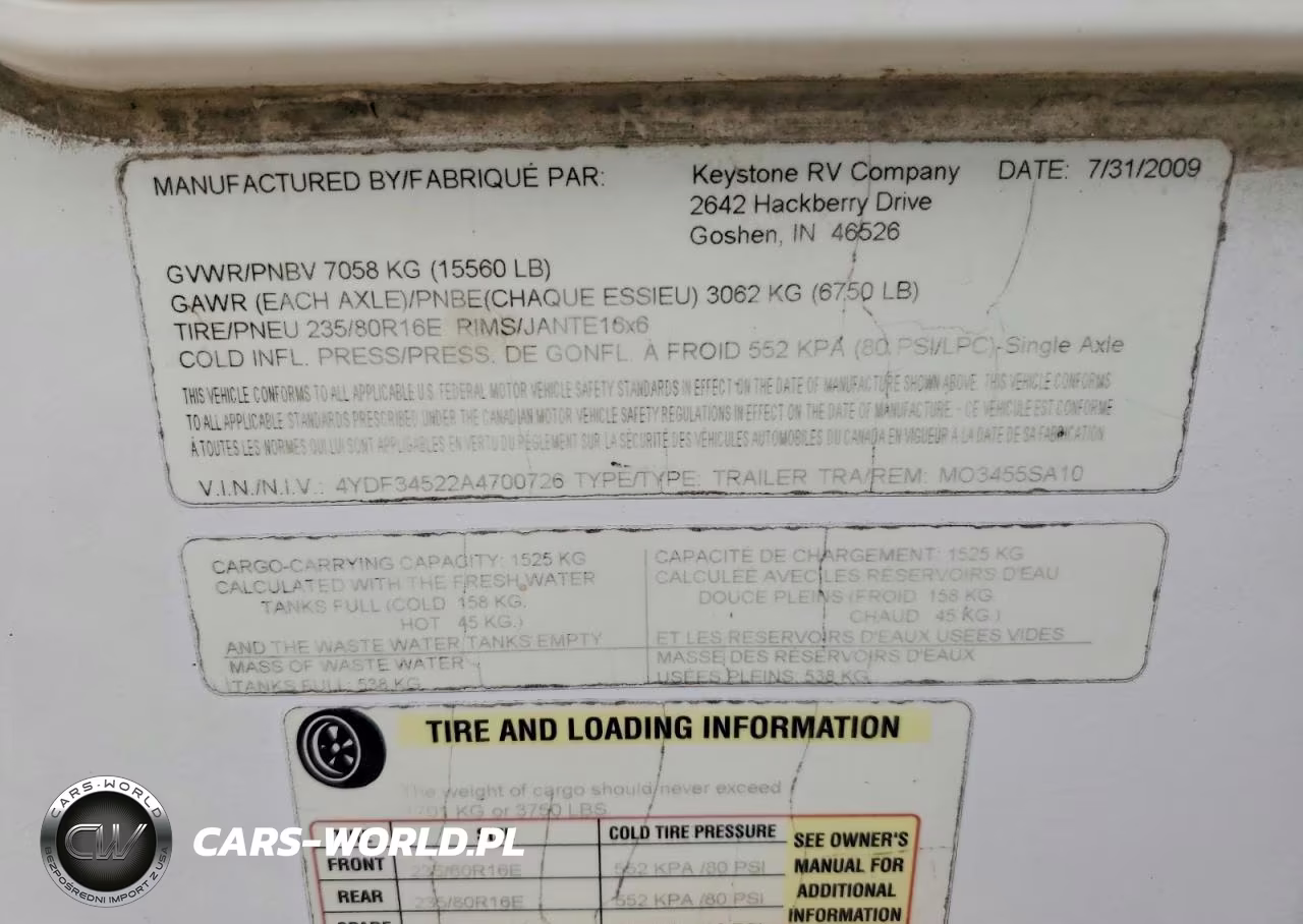 2010 Mont Camper VIN:4YDF34522A4700726 - 10