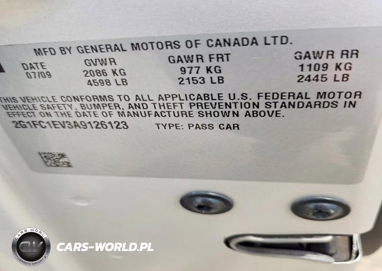 2010 Chevrolet Camaro Lt2 VIN:2G1FC1EV3A9126123 - 12