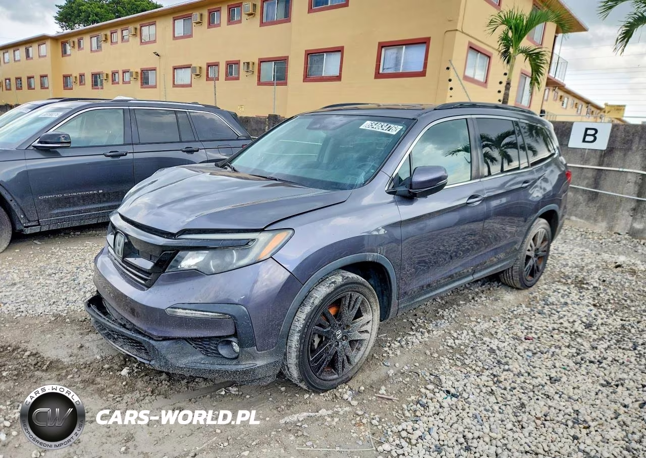 2021 Honda Pilot 2Wd Special Edition VIN:5FNYF5H23MB010596 - 1