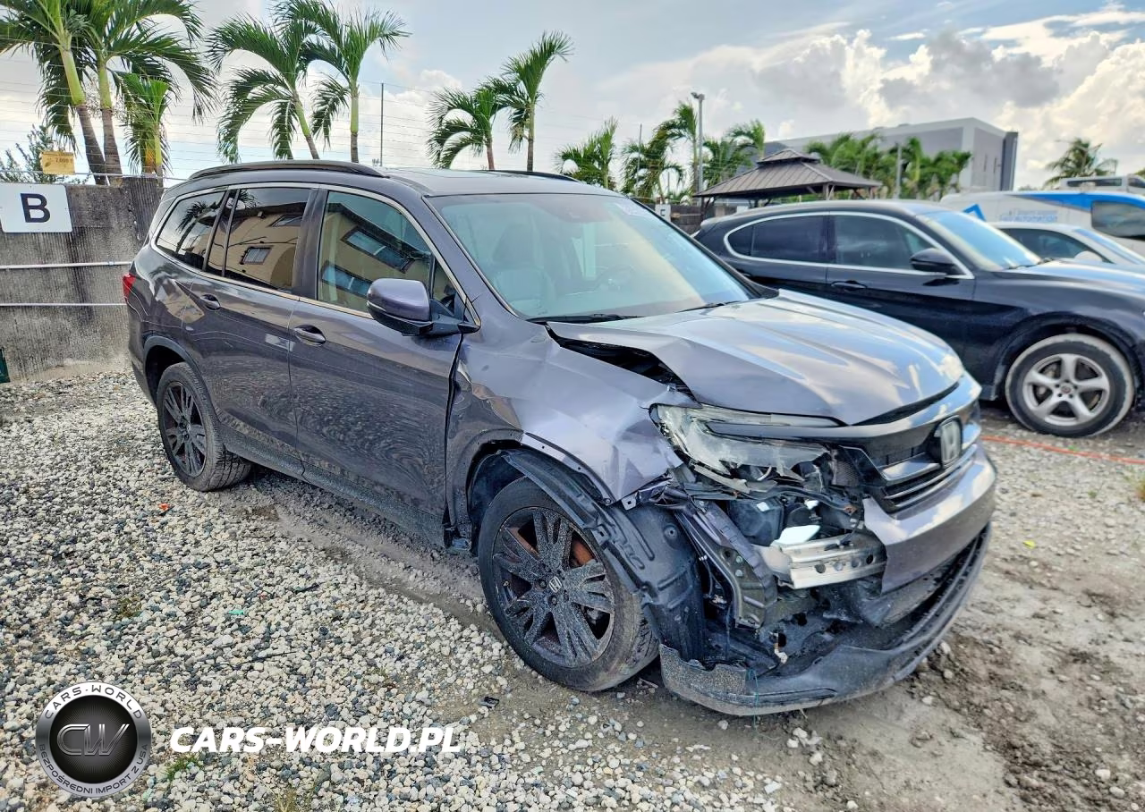 2021 Honda Pilot 2Wd Special Edition VIN:5FNYF5H23MB010596 - 4