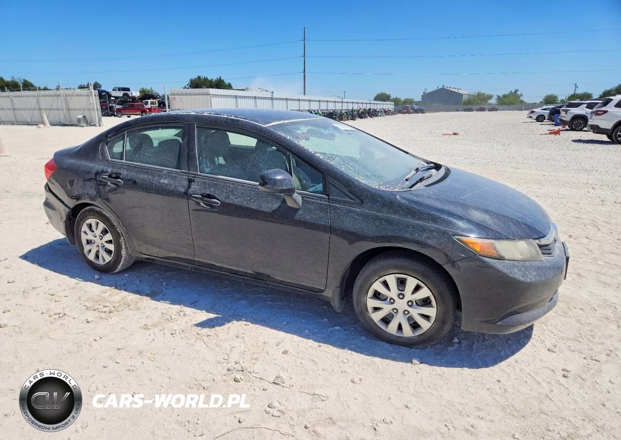 2012 Honda Civic Lx VIN:19XFB2F58CE075267 - 4