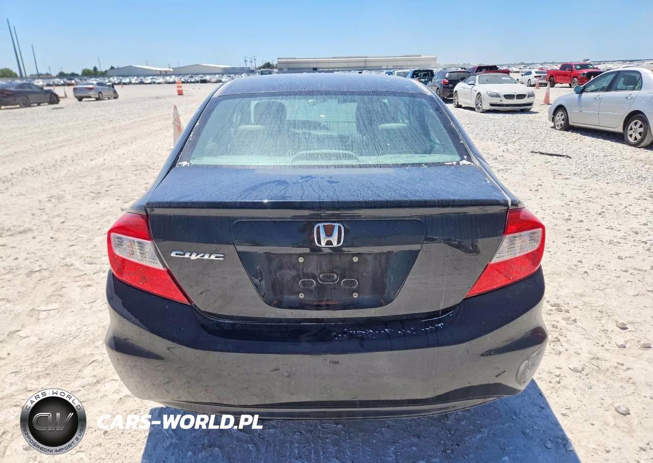 2012 Honda Civic Lx VIN:19XFB2F58CE075267 - 6