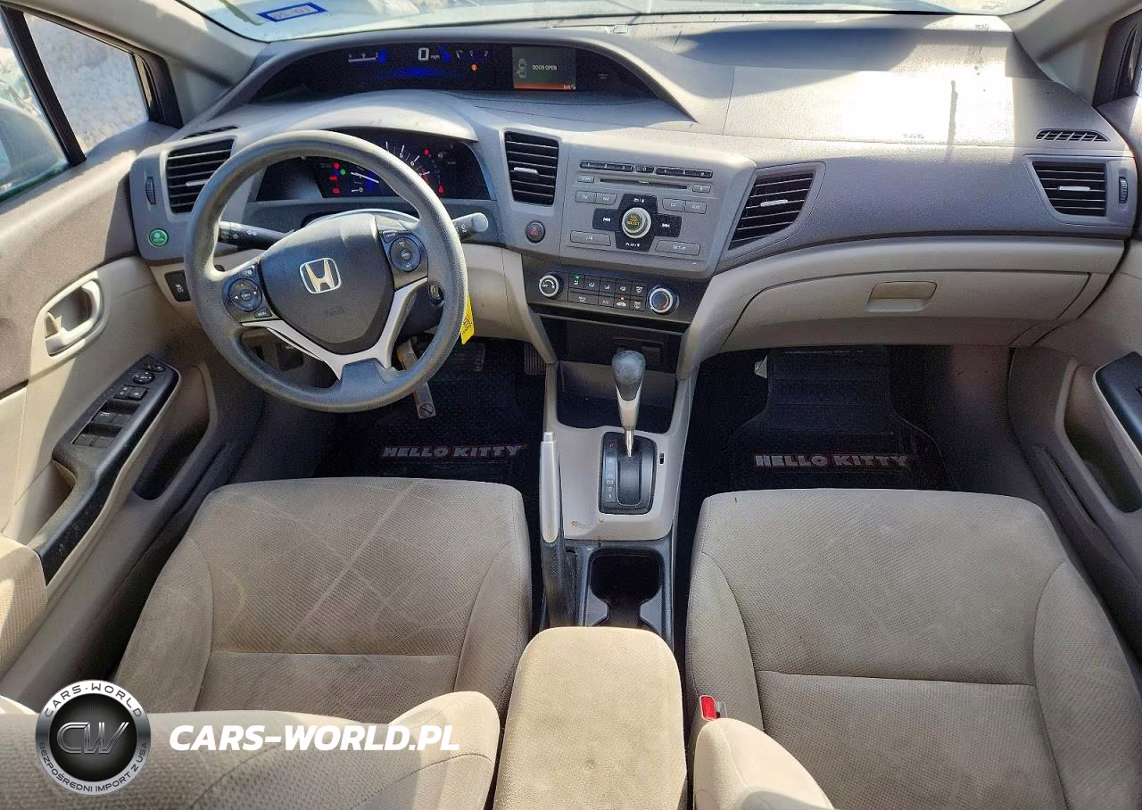 2012 Honda Civic Lx VIN:19XFB2F58CE075267 - 8