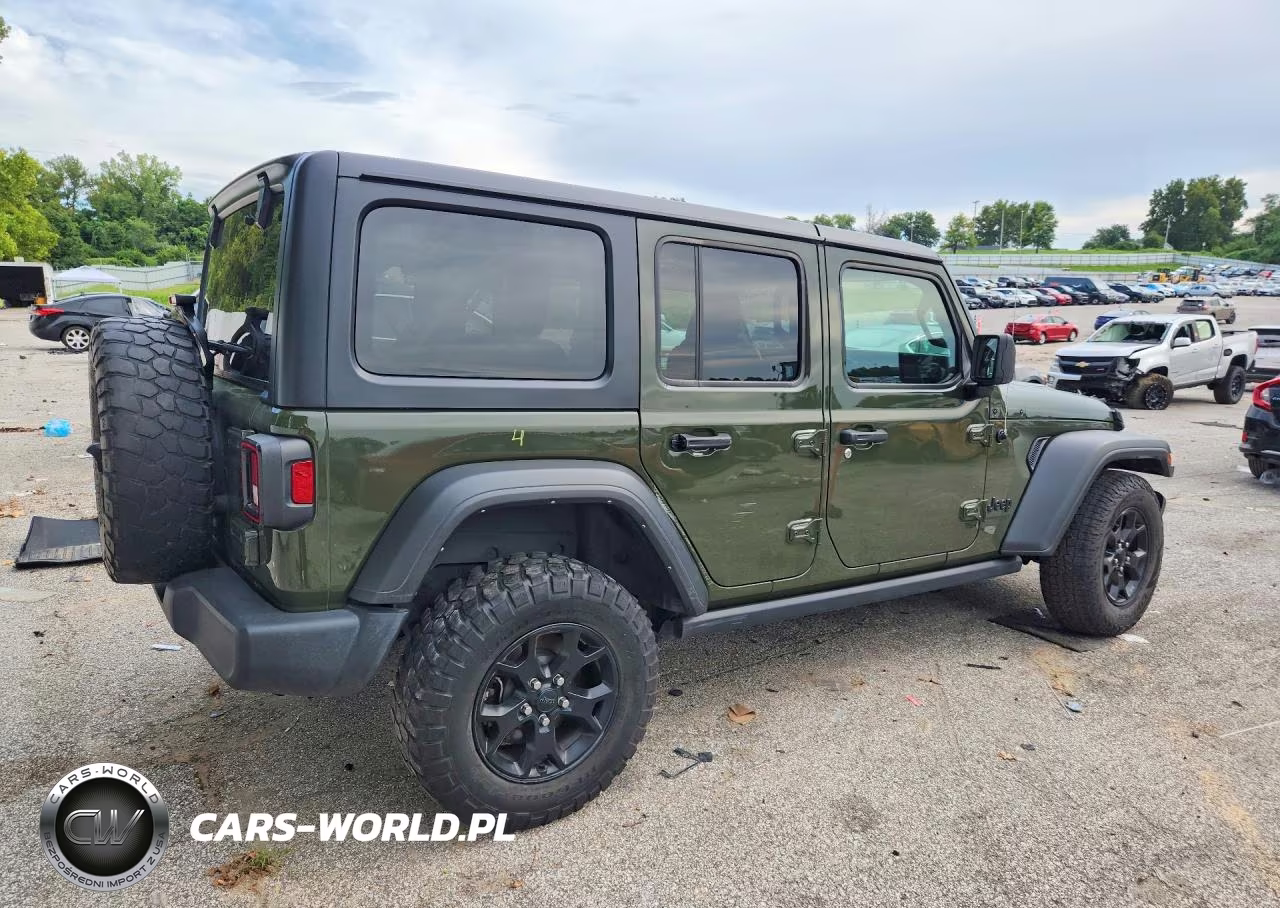 2021 Jeep Wrangler Unlimited Sport VIN:1C4HJXDN6MW819791 - 3