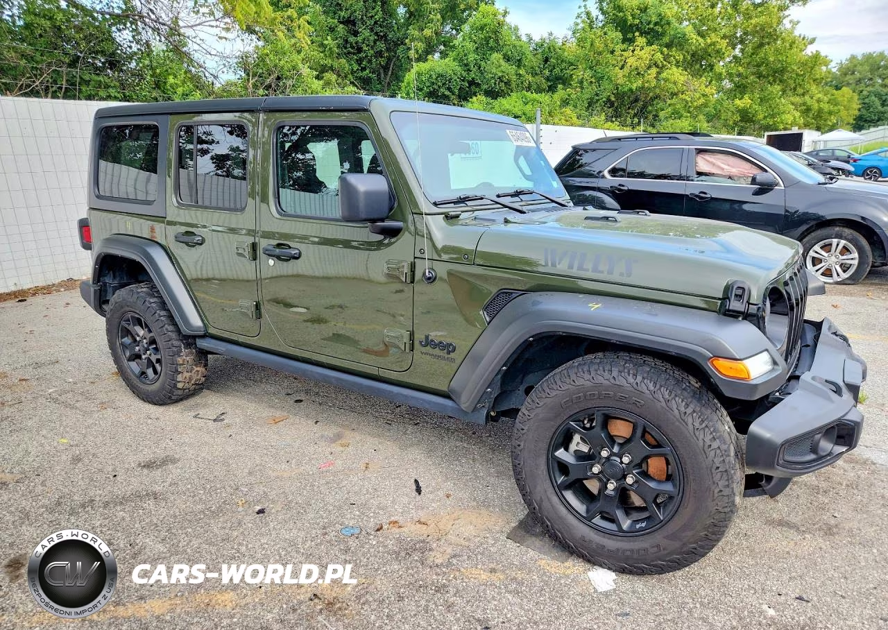 2021 Jeep Wrangler Unlimited Sport VIN:1C4HJXDN6MW819791 - 4