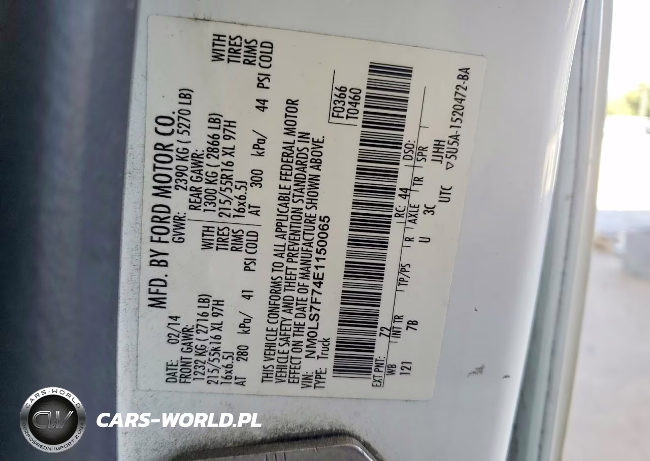 2014 Ford Transit Connect Xlt VIN:NM0LS7F74E1150065 - 13