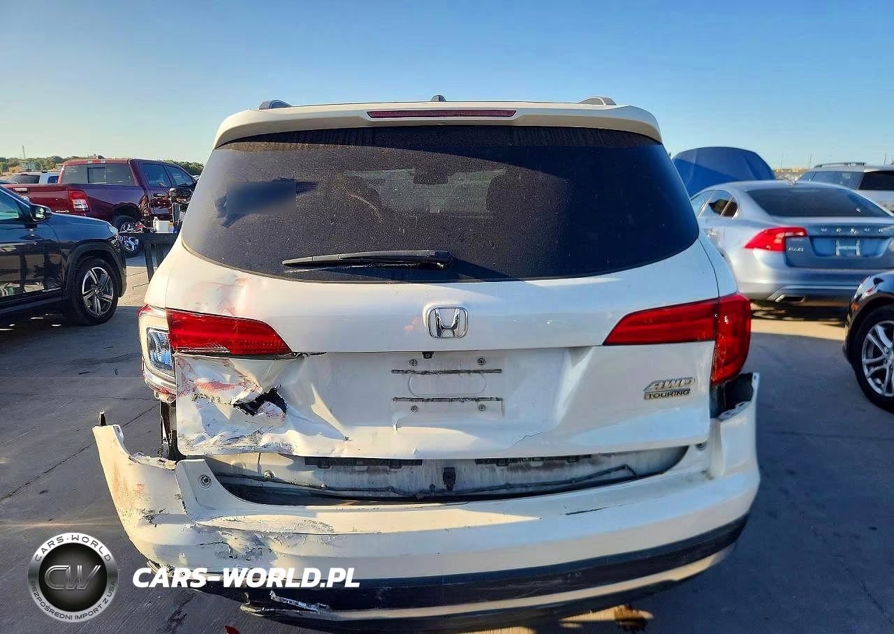 2017 Honda Pilot Touring VIN:5FNYF6H92HB044313 - 6