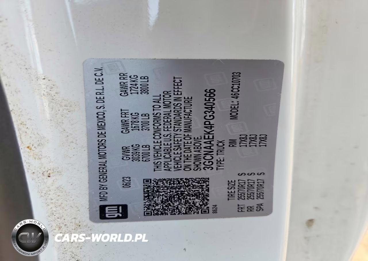 2023 Chevrolet Silverado C1500 VIN:3GCNAAEK4PG340566 - 12