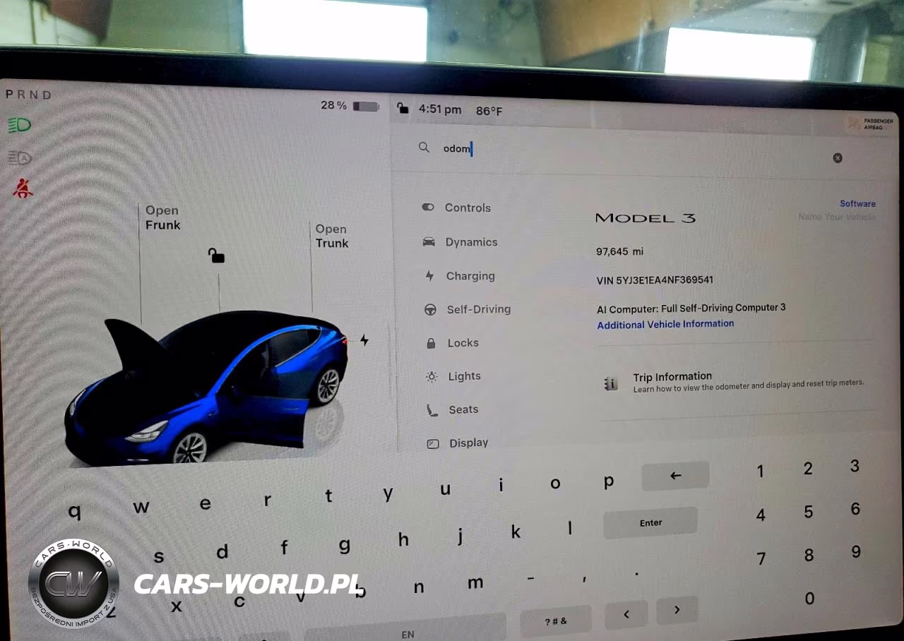 2022 Tesla Model 3 VIN:5YJ3E1EA4NF369541 - 9