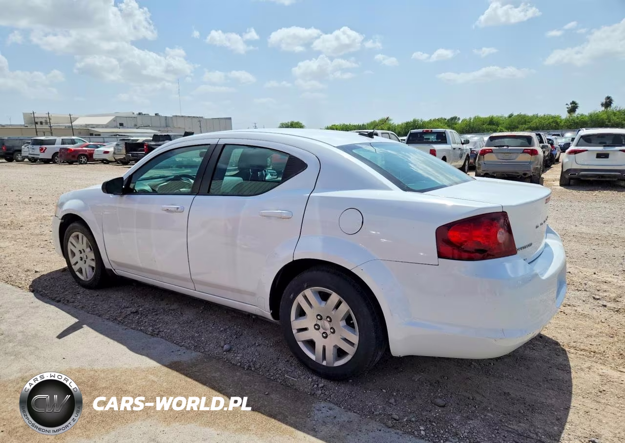 2013 Dodge Avenger Se VIN:1C3CDZAG2DN760378 - 2