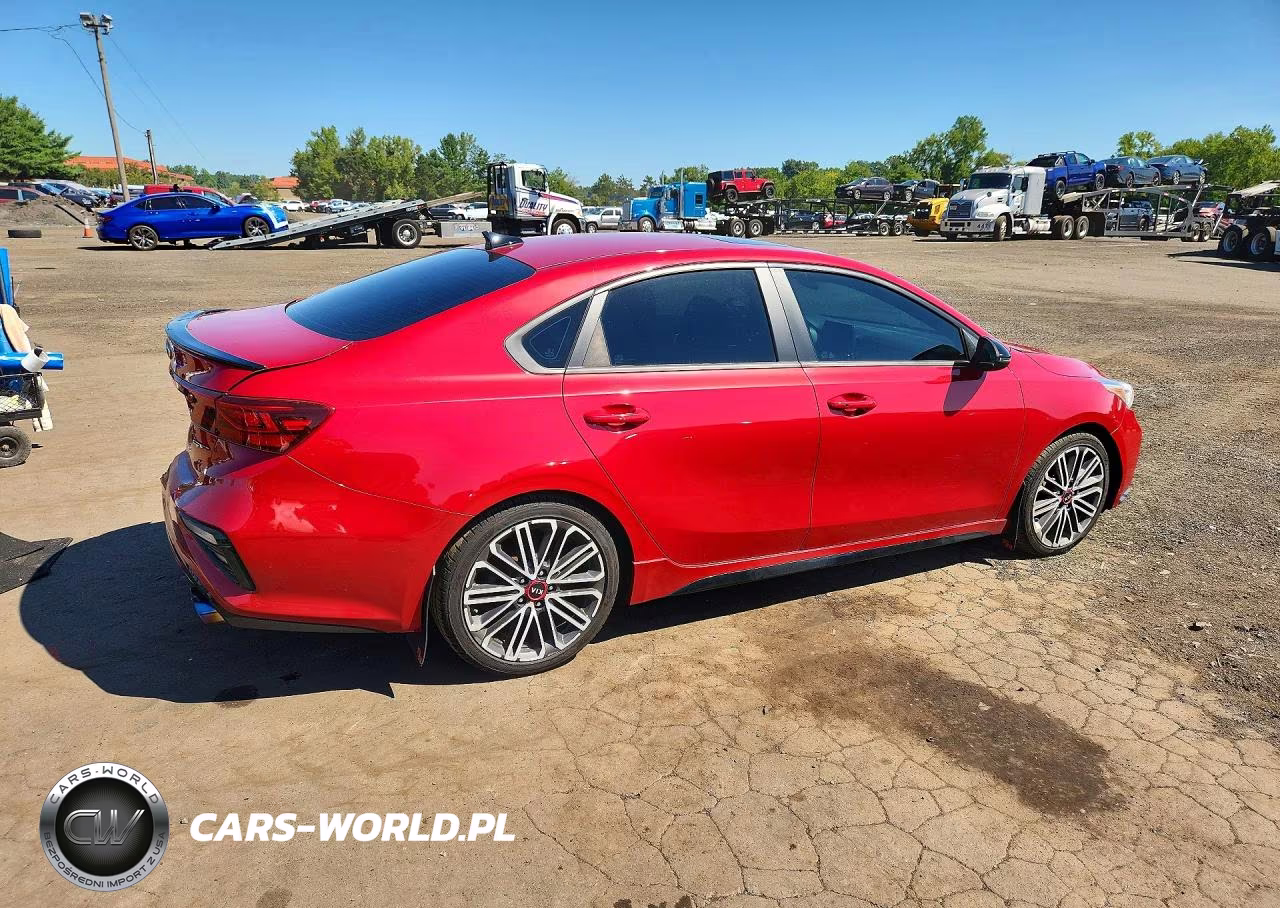 2021 Kia Forte Gt VIN:3KPF44AC4ME324225 - 3