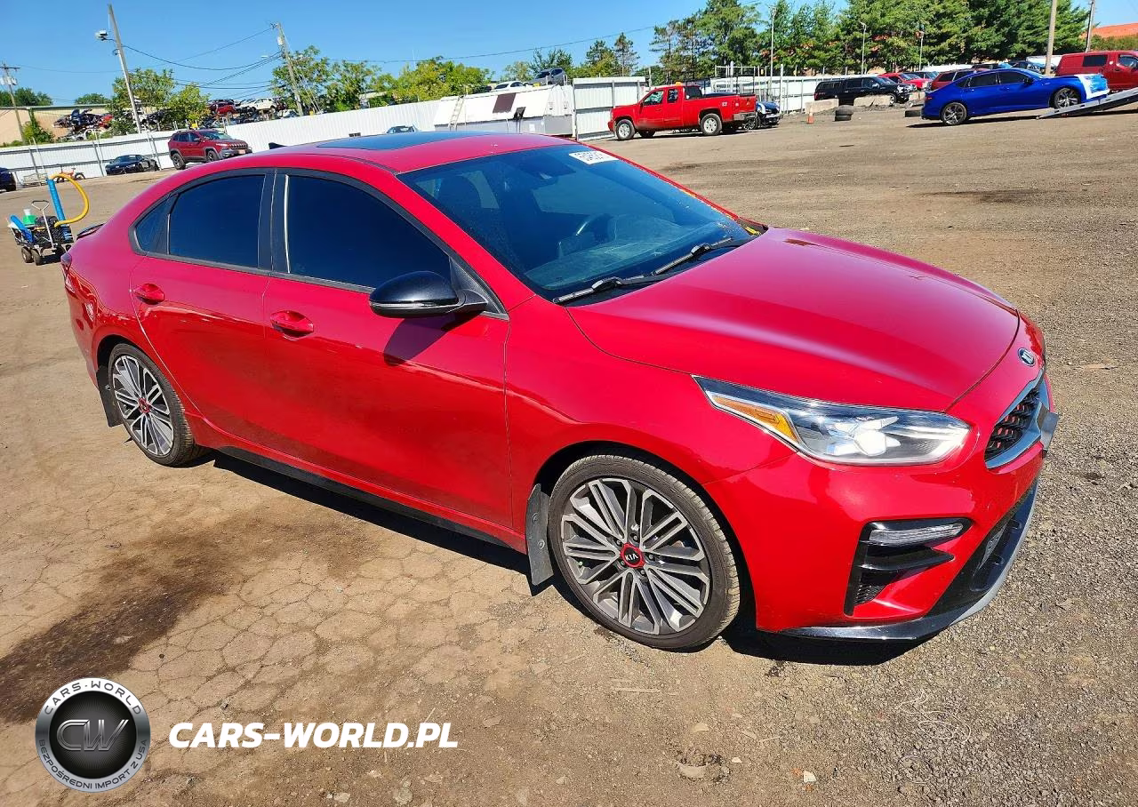 2021 Kia Forte Gt VIN:3KPF44AC4ME324225 - 4