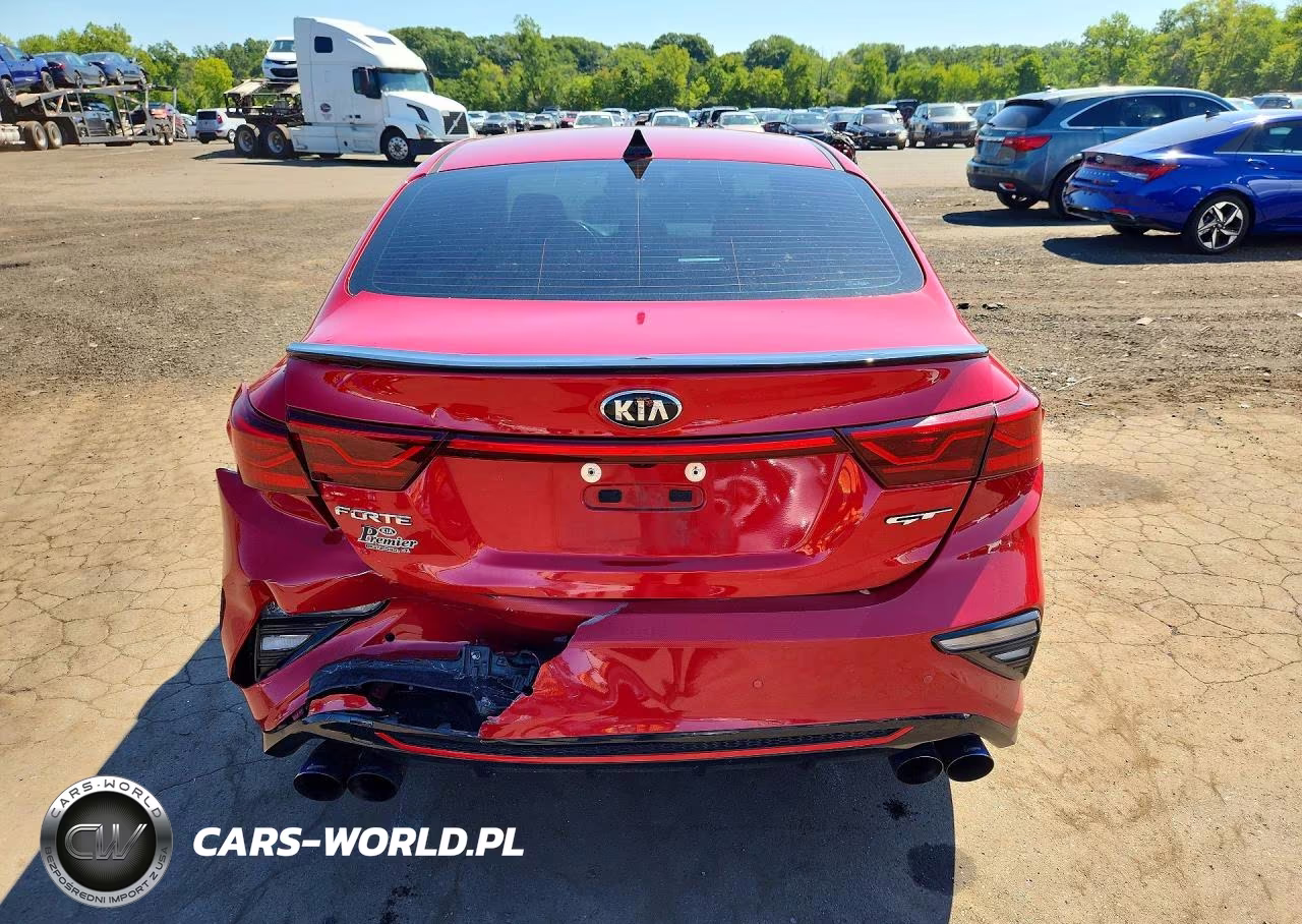 2021 Kia Forte Gt VIN:3KPF44AC4ME324225 - 6