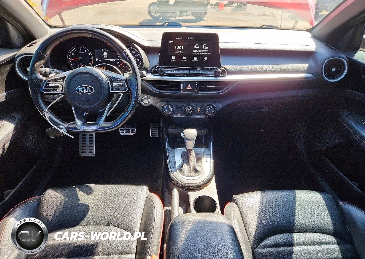 2021 Kia Forte Gt VIN:3KPF44AC4ME324225 - 8