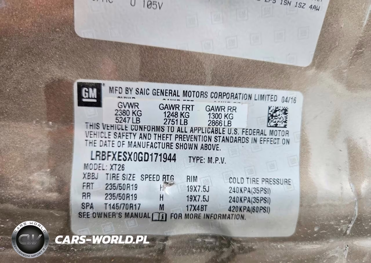 2016 Buick Envision Premium VIN:LRBFXESX0GD171944 - 13