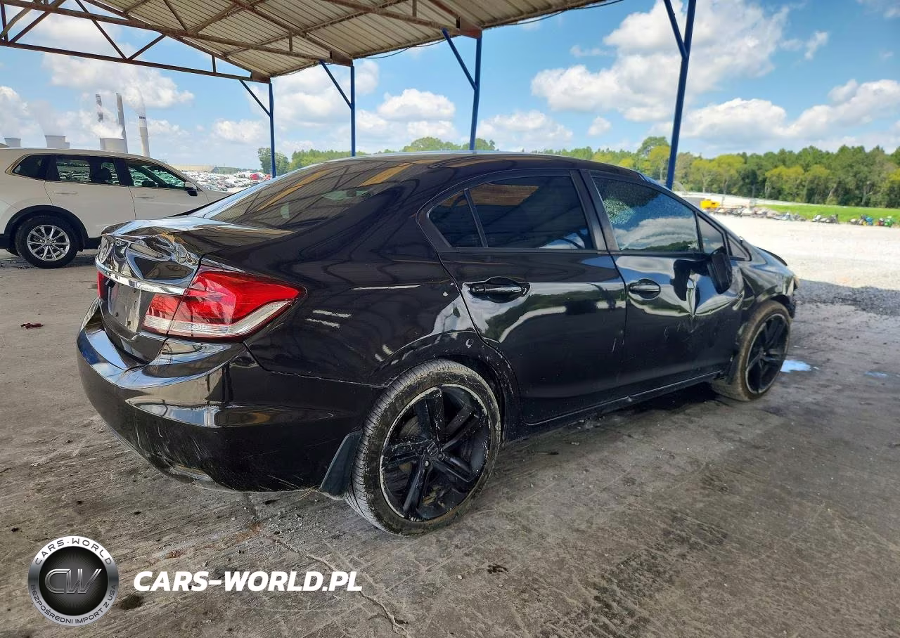 2014 Honda Civic Lx VIN:2HGFB2F50EH557465 - 3