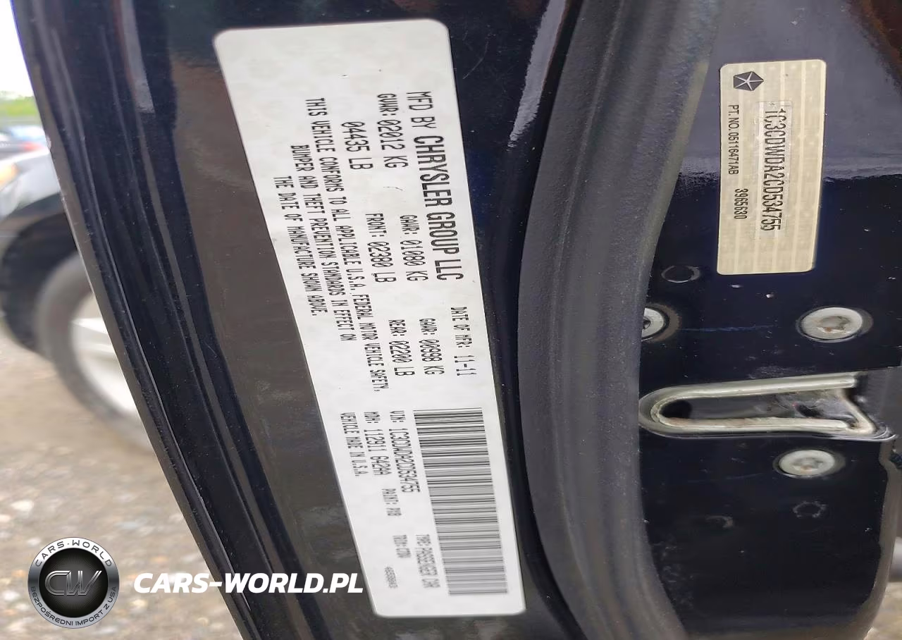 2012 Dodge Caliber Sxt VIN:1C3CDWDA2CD534755 - 12