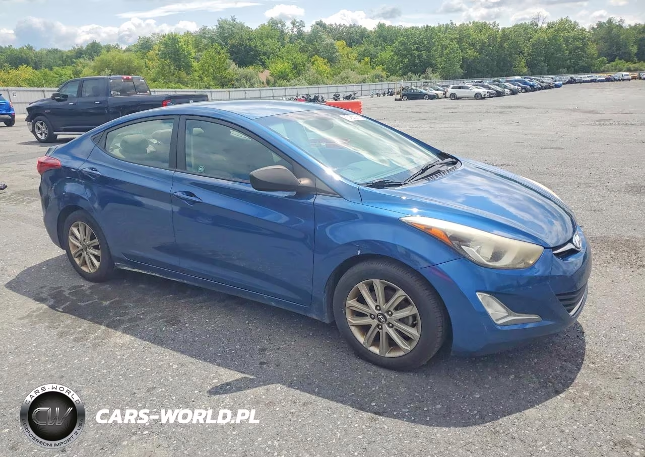 2015 Hyundai Elantra Se VIN:KMHDH4AEXFU281362 - 4