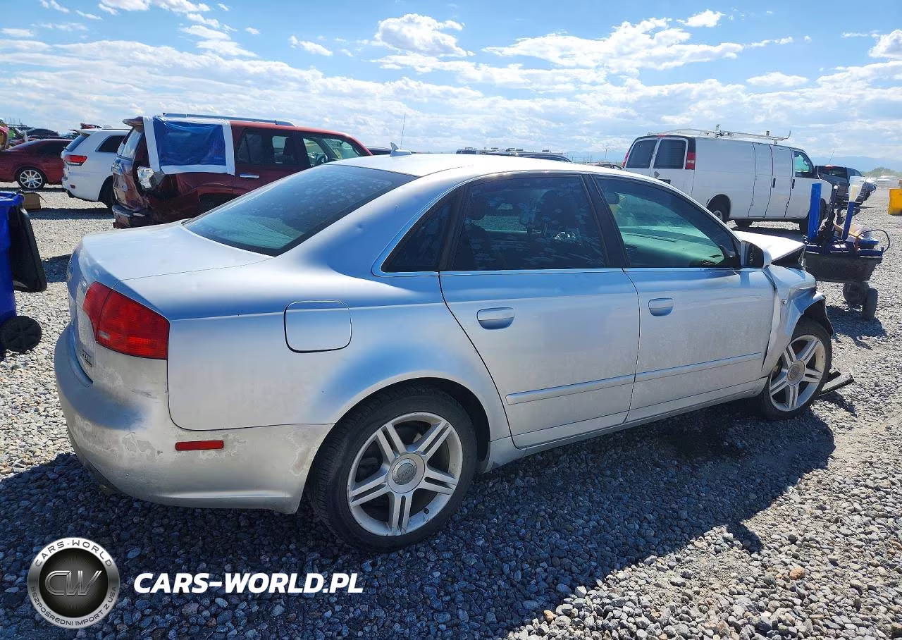 2007 Audi A4 VIN:WAUDF78E27A222520 - 3