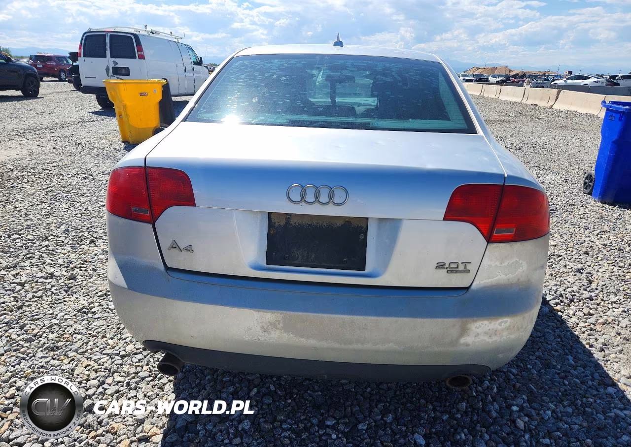 2007 Audi A4 VIN:WAUDF78E27A222520 - 6