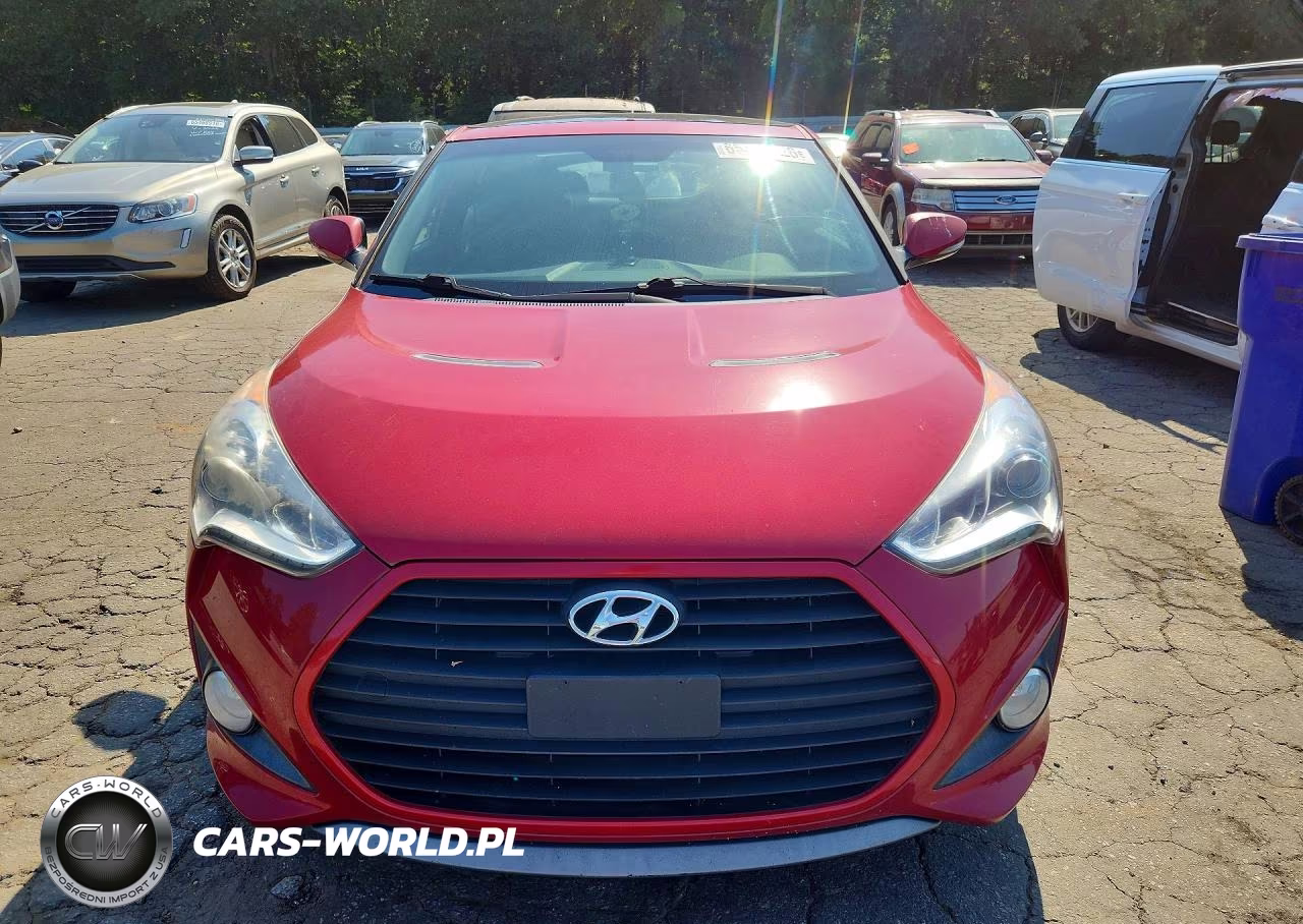 2015 Hyundai Veloster Turbo VIN:KMHTC6AE3FU217802 - 5