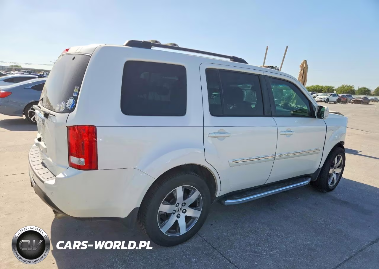 2013 Honda Pilot Touring VIN:5FNYF4H92DB066150 - 3