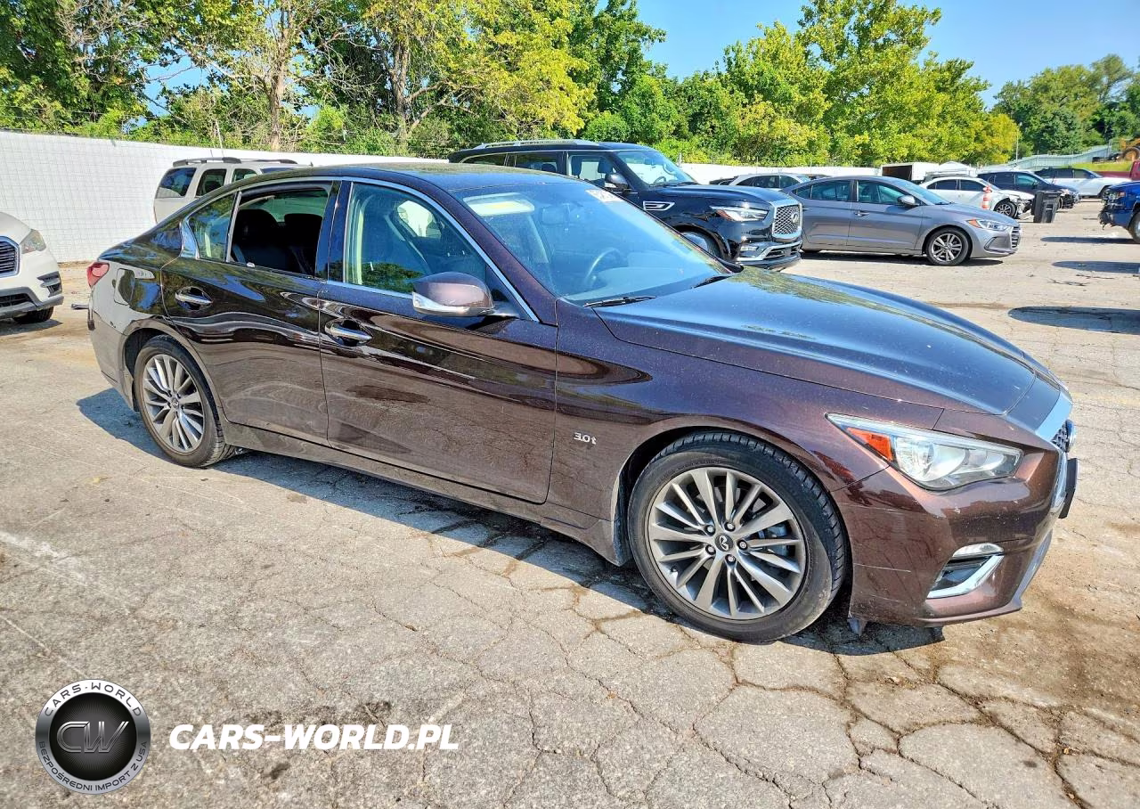 2018 Infiniti Q50 3.0T Luxe VIN:JN1EV7AR7JM445720 - 4